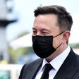 Elon Musk wears a protective mask as he arrives to attend a meeting with the leadership of the conservative CDU/CSU parliamentary group, in Berlin, Germany September 2, 2020.