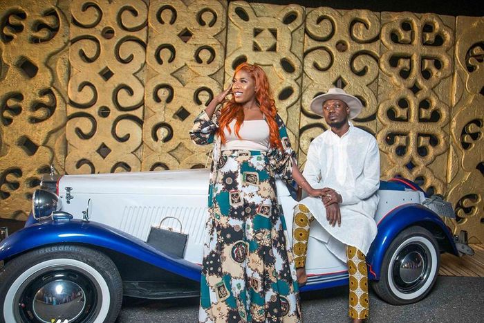 Victoria Lebene and her husband, Eugene Nkansah