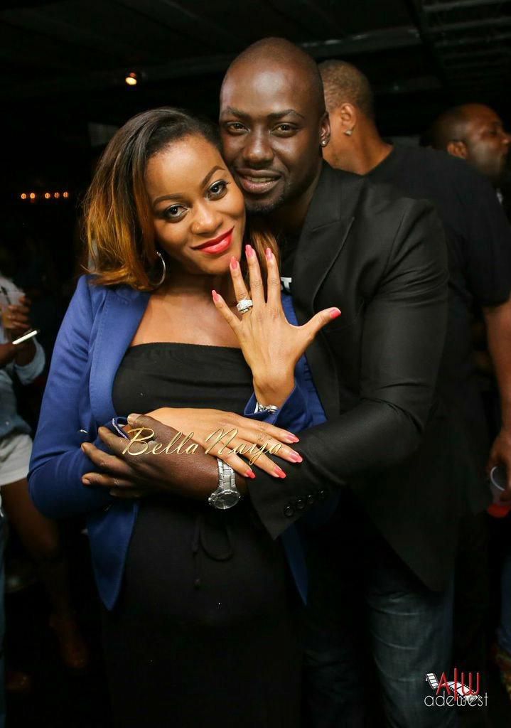 Damilola Adegbite and Chris Attoh