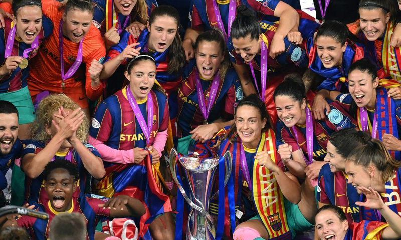 Barcelona won the UEFA Women's Champions League for the first time last season