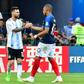 Lionel Messi faced Kylian Mbappe at the 2018 World Cup