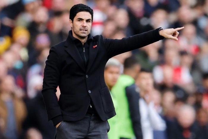 Arsenal manager Mikel Arteta