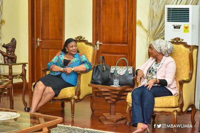 Rebecca Akufo-Addo and Samira Bawumia approach politics with style