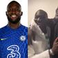 Stormzy: British-Ghanaian rapper finally meets lookalike Romelu Lukaku at Wizkid’s concert (Video)