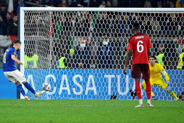 Jorginho's missed penalty against Switzerland has complicated Italy's World Cup qualification chances