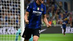 Edin Dzeko Scored on his debut for Inter Milan