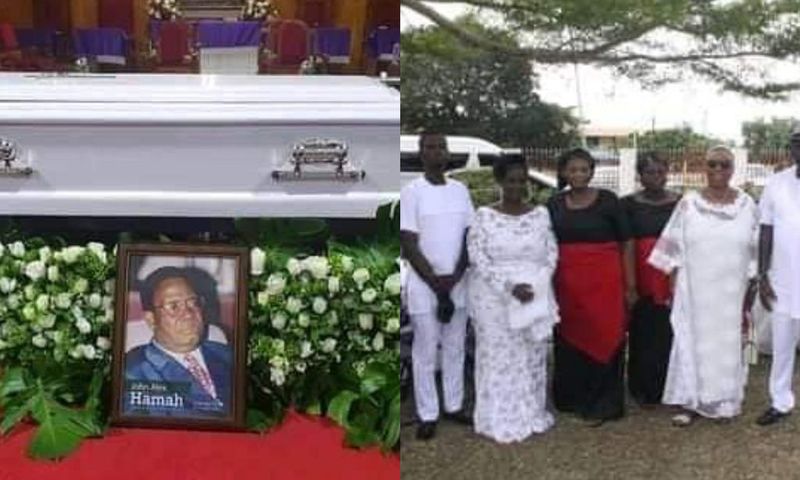 Hamah family expresses gratitude to Akufo-Addo, Mahama after successful burial of late Alex Hamah