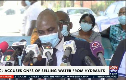 Fire Service has been selling water from hydrants" - Ghana Water Company say there's evidence