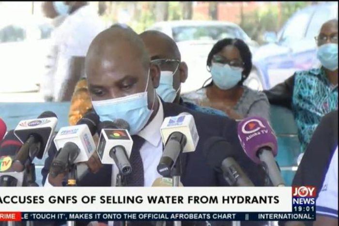 Fire Service has been selling water from hydrants" - Ghana Water Company say there's evidence