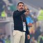 Pointing the way:  Xavi guided Al-Sadd to victory in the Amir Cup final on October 22