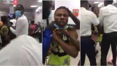 Angry man attempts suicide inside banking hall after his money was released to hackers (video)