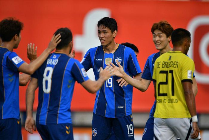 ulsan Hyundai's Oh Se-hun bagged a first half brace