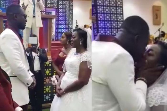 Funny Face's ex-wife's white wedding