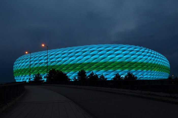 Bayern Munich's home games have mainly been played behind closed doors at the Allianz Arena since March 2020