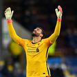 Liverpool goalkeeper Alisson Becker