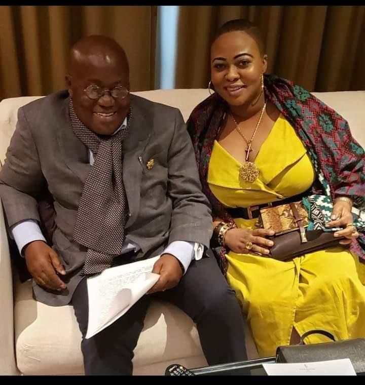 Nana Addo and Serwaa Broni