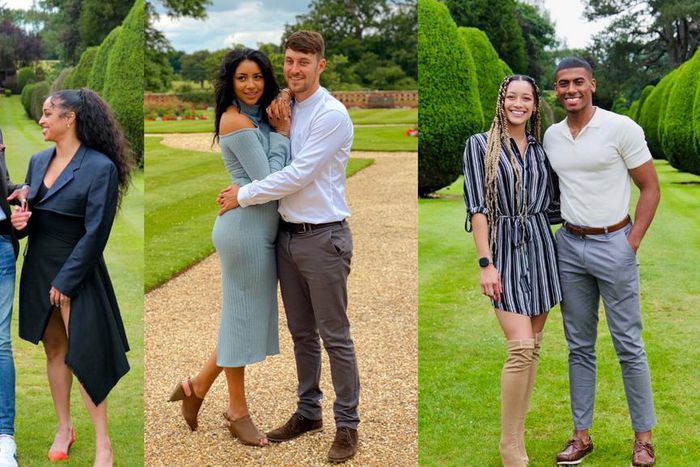 Daughters of Stephanie Benson and their husbands