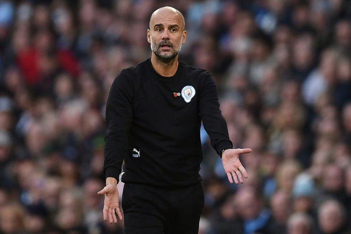Manchester City manager Pep Guardiola