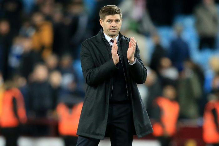 Aston Villa manager Steven Gerrard