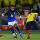 The returning Neymar (center) could not inspire Brazil to victory as they were held 0-0 by Colombia in a World Cup qualifier