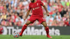 Liverpool star Mohamed Salah controls the ball during a drawn English Premier League match against Chelsea at the weekend
