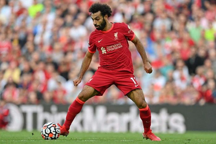 Liverpool star Mohamed Salah controls the ball during a drawn English Premier League match against Chelsea at the weekend