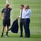 Massimiliano Allegri (L), won five Serie A titles in his first spell at Juventus but is off to a rocky start this season