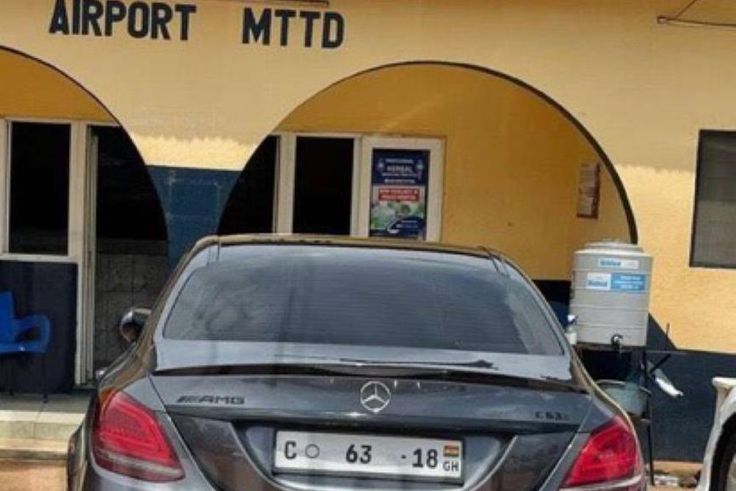 Benz impounded over drift stunt in Accra traffic