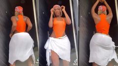 Twerking Wendy Shay threatens to snatch someone's man with her slim waist in 'wild' video