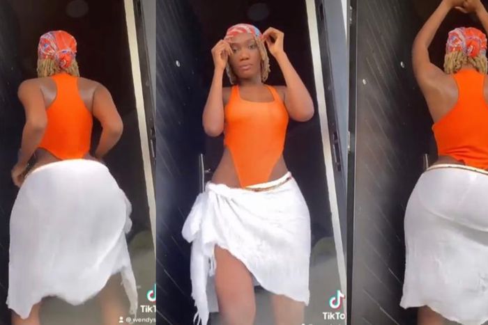 Twerking Wendy Shay threatens to snatch someone's man with her slim waist in 'wild' video