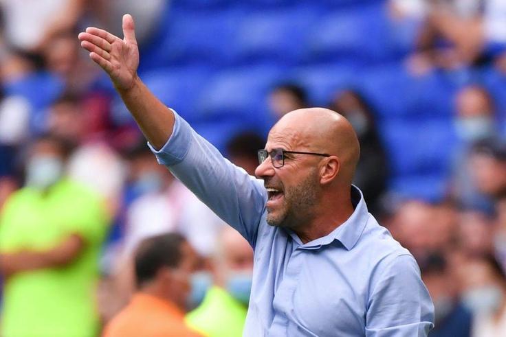 Lyon's Peter Bosz has had coaching spells in charge of Ajax and Borussia Dortmund