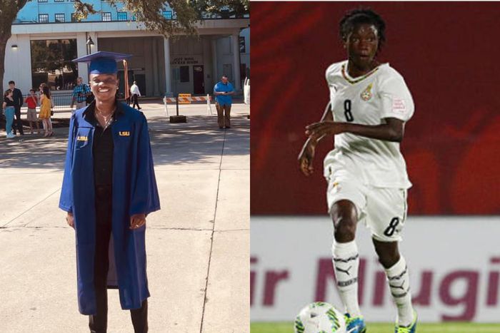 Black Queens midfielder Diwura-Soale graduates with degree from Louisiana State University