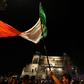 Fans celebrate in Rome after Italy's Euro 2020 triumph
