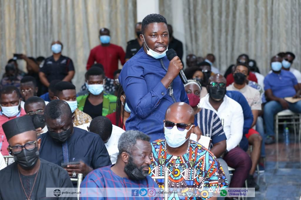 A-Plus spotted at the meeting with the  IGP