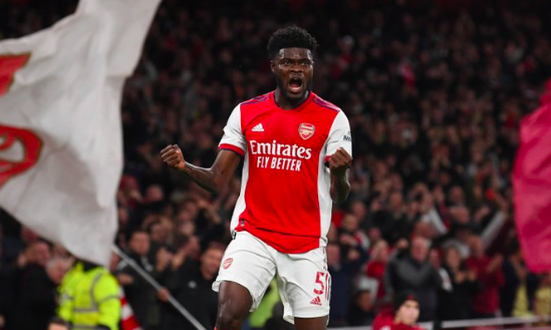 Thomas Partey score first goal for Arsenal