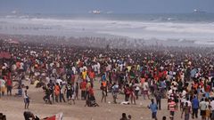 Accra beach