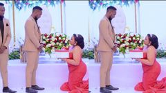 “Let our marriage life be private”- Businesswoman kneels to beg groom