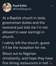 Baptist church pastor sacks groomsman for wearing ear ring to wedding