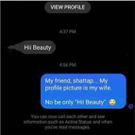 Lawyer shares messages he got after using wife as profile picture