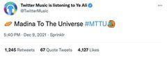 Twitter Music announces new hashmoji for M.anifest's MTTU album
