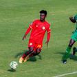Abubeker Nasir (L) equalises for Ethiopia in a 1-1 draw against Zimbabwe in a World Cup qualifier in Harare on Sunday.