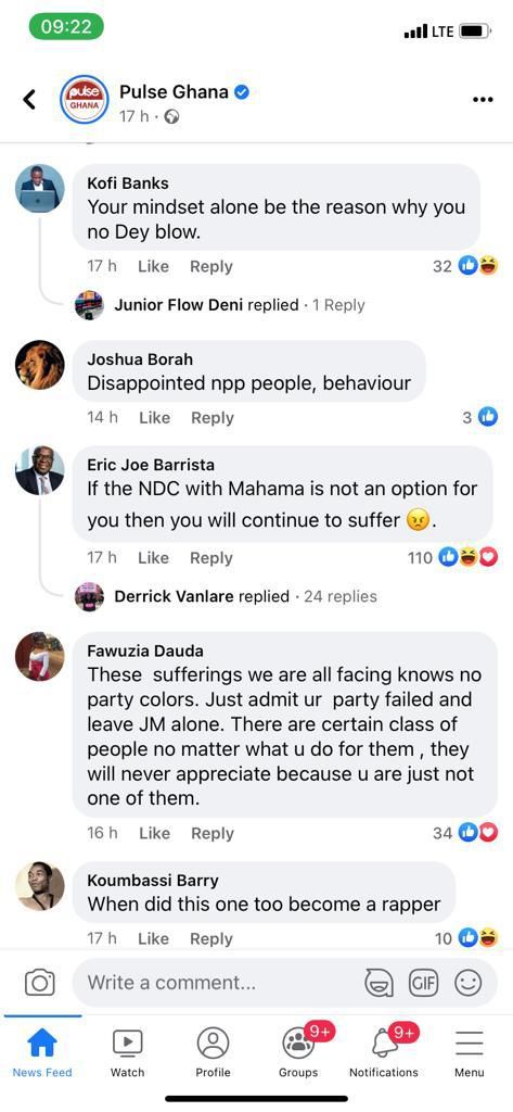'Disappointed NPP behaviour' - netizens slam Kojo Cue for saying Mahama is not an option