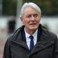 David Henderson, pictured arriving at the Cardiff Crown Court on October 18, 2021, is accused of endangering the safety of the plane carrying Argentine footballer Emiliano Sala