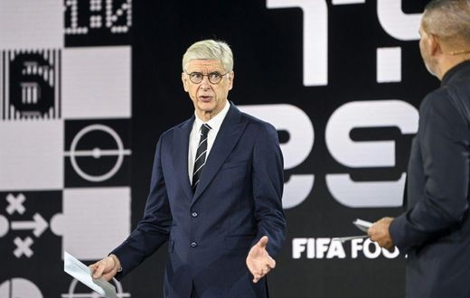 Former Arsenal boss Arsene Wenger
