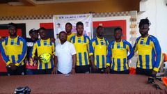 Lil Win's unveiling as a New Edubiase United signing