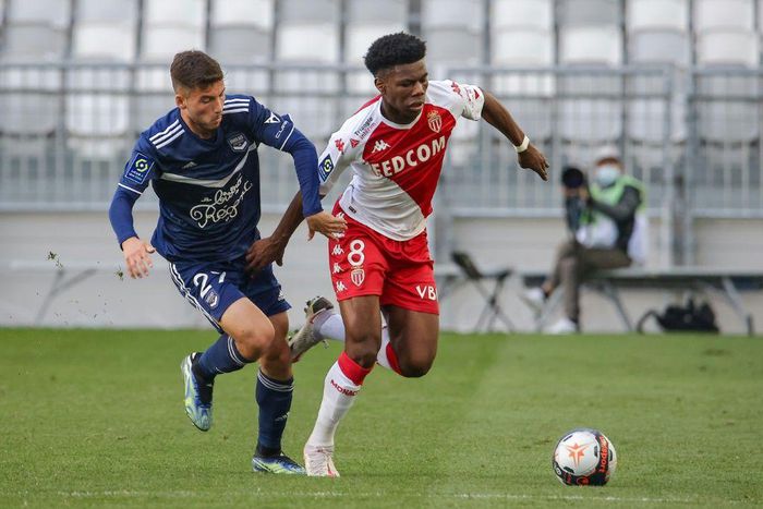 Aurelien Tchouameni joined Monaco from Bordeaux in Janaury 2020