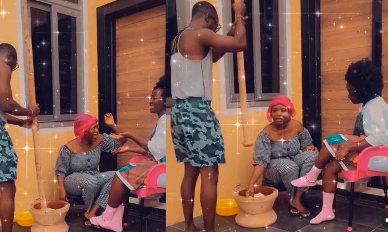 Delay with Okyeame Kwame and his wife