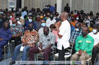 Rex Omar at the meeting with the IGP