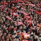 Anfield was at full capacity for a competitive game for the first time since March 2020