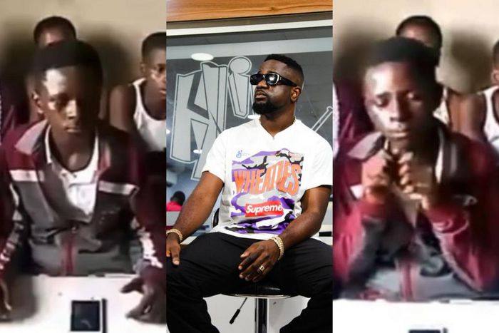 Sarkodie thrilled by school children